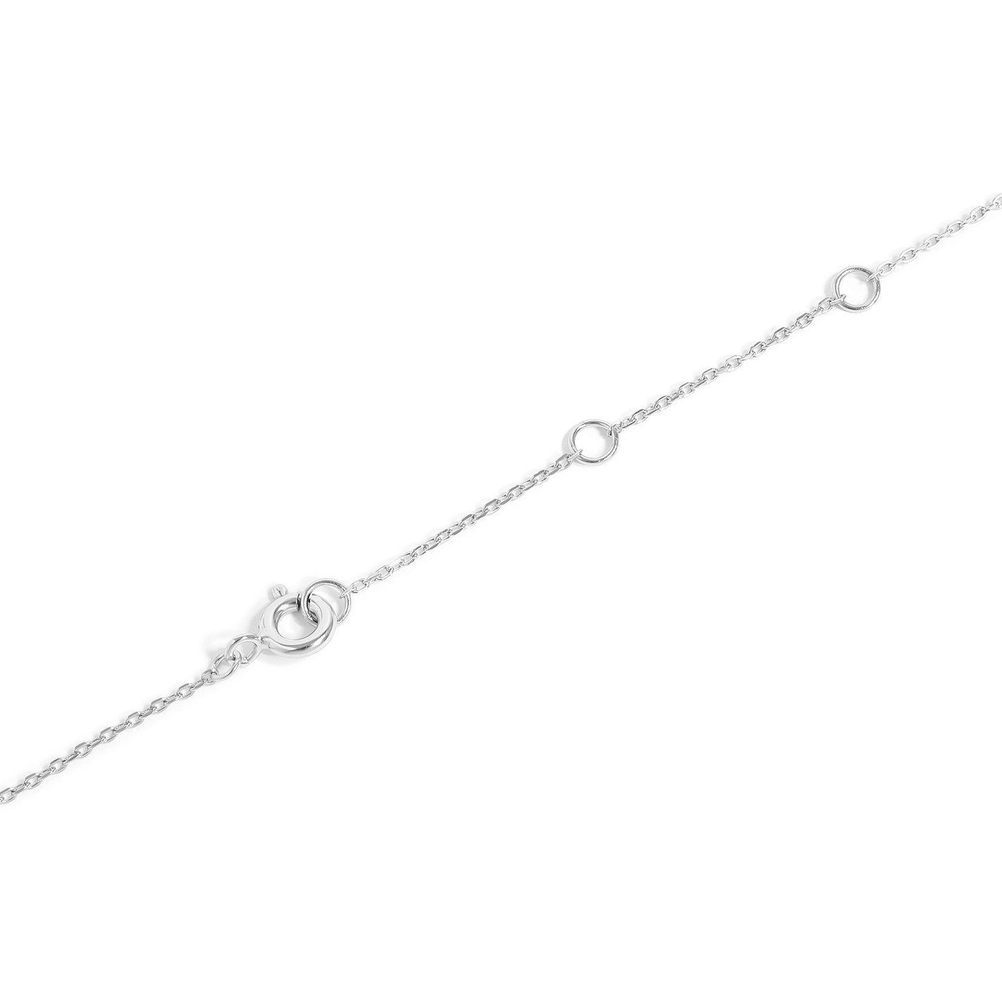 14K Gold Plated Sterling Silver Semi Precious Compass Star Necklace / PMJ0028