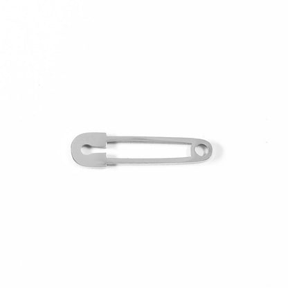 18K Gold PVD Stainless Steel Safety Pin Charm / PDL0035