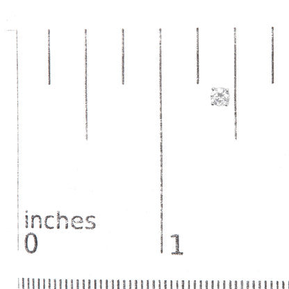 Ohrstecker aus 0,925er-Sterlingsilber, 1/2 Karat, braun, mit Diamanten