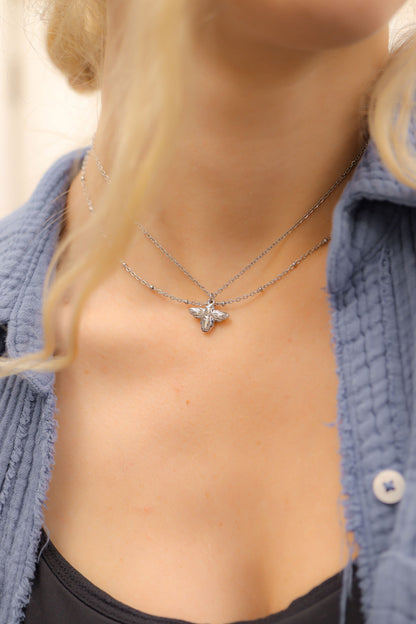 18K Gold PVD Stainless Steel Bee Charm / PDL0102