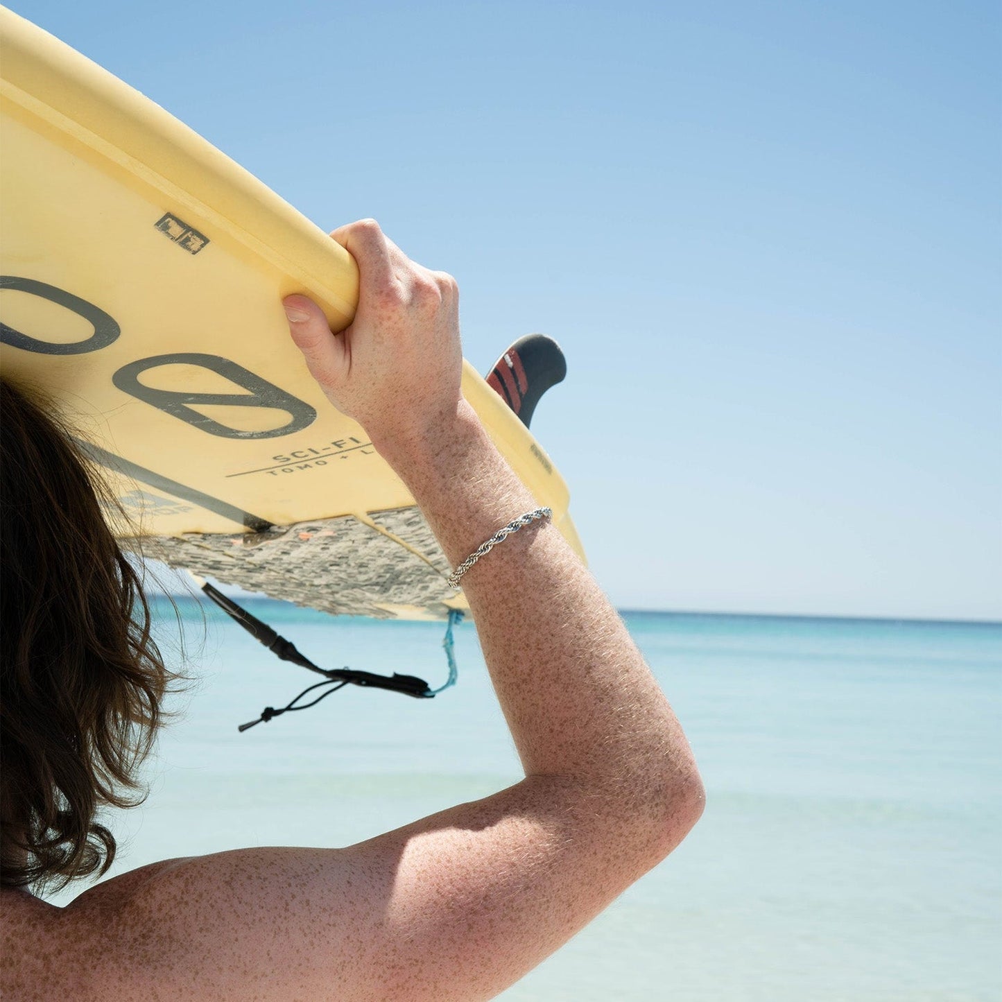 18K Gold PVD Stainless Steel Rope Chain Bracelet/Anklet / BRJ1000