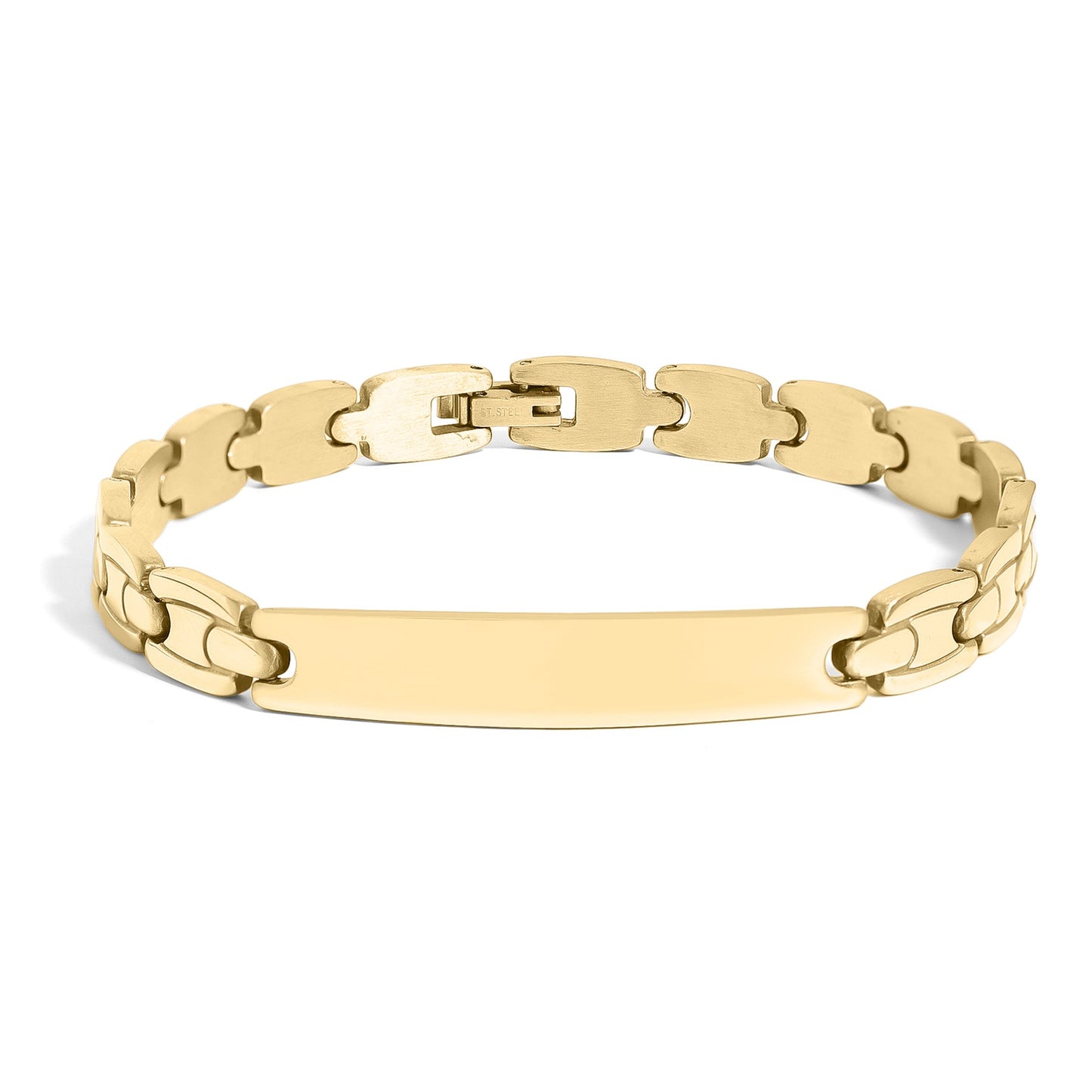 Stainless Steel Men's Blank Bracelet / BRJ2006