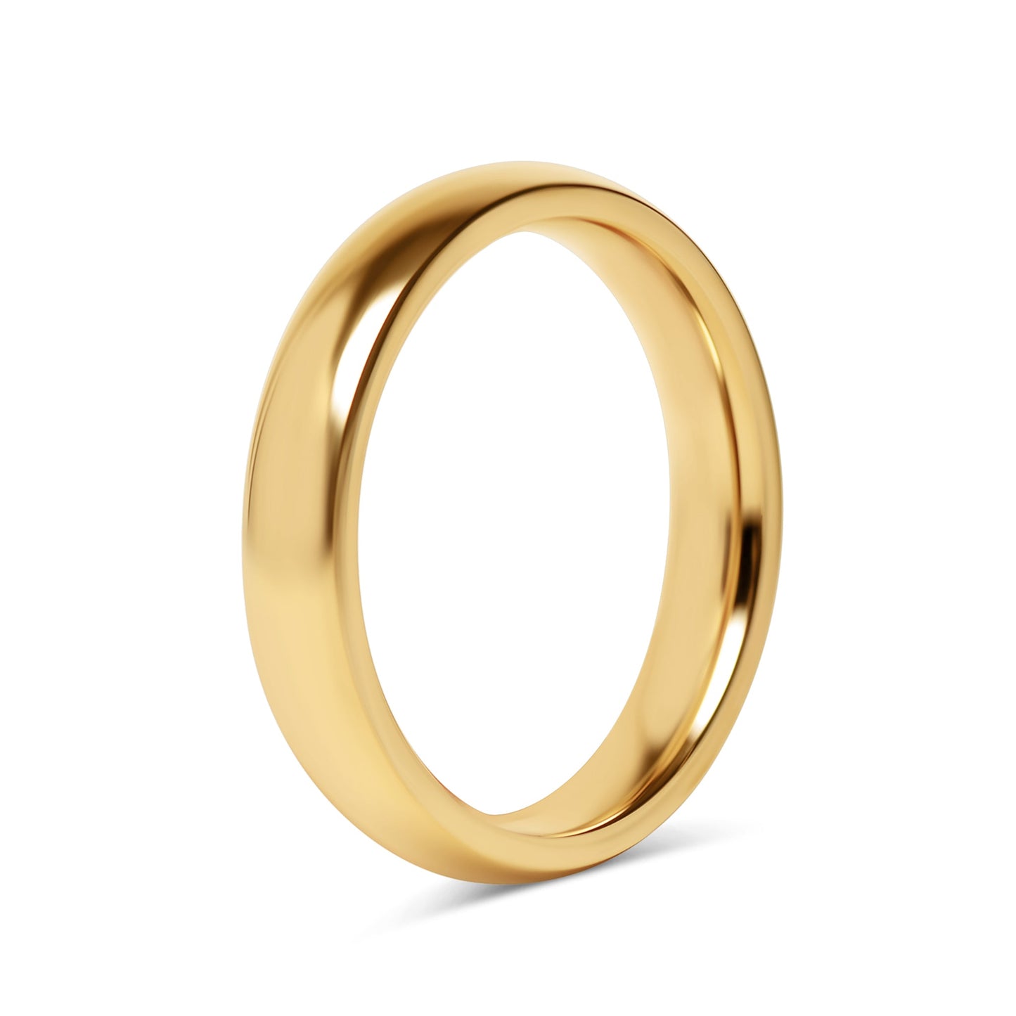 18K Gold PVD Stainless Steel Blank Ring / CFR0264