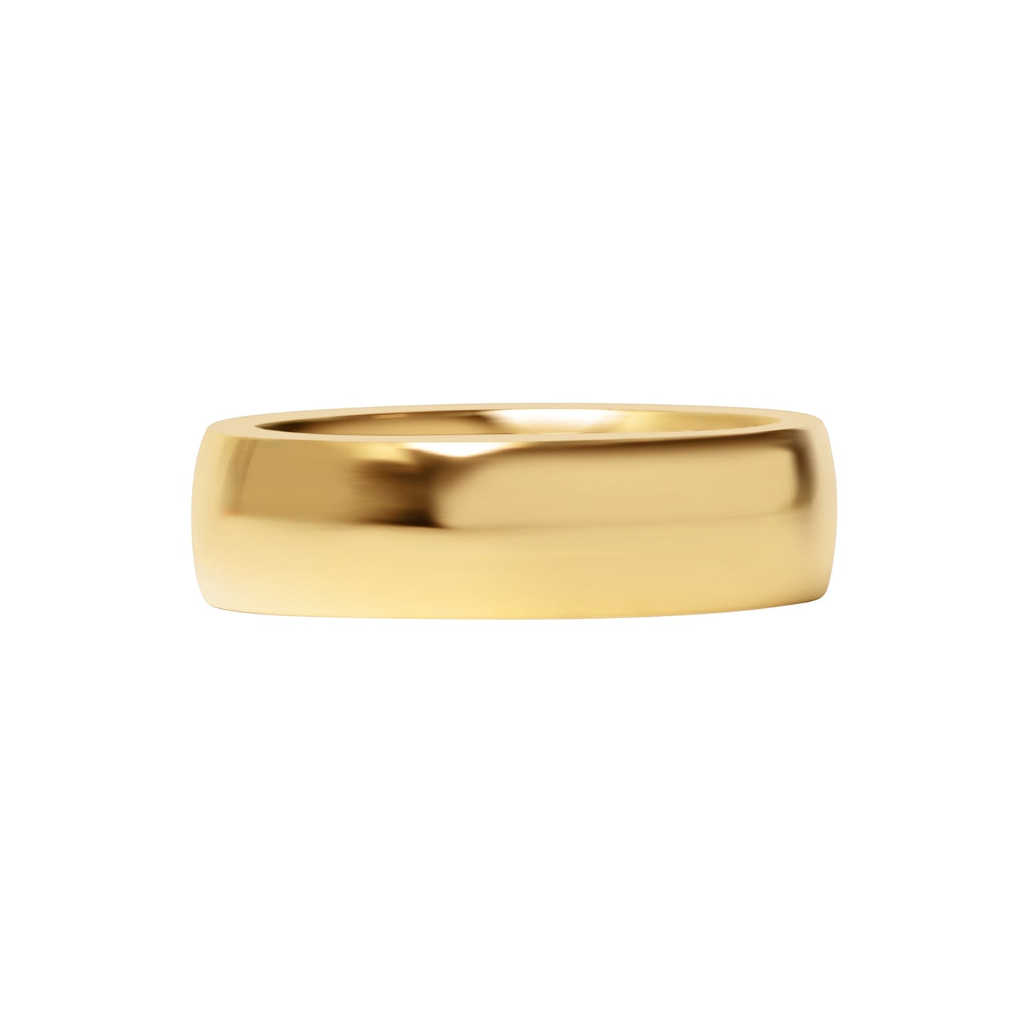 18K Gold PVD Stainless Steel Blank Ring / CFR0264