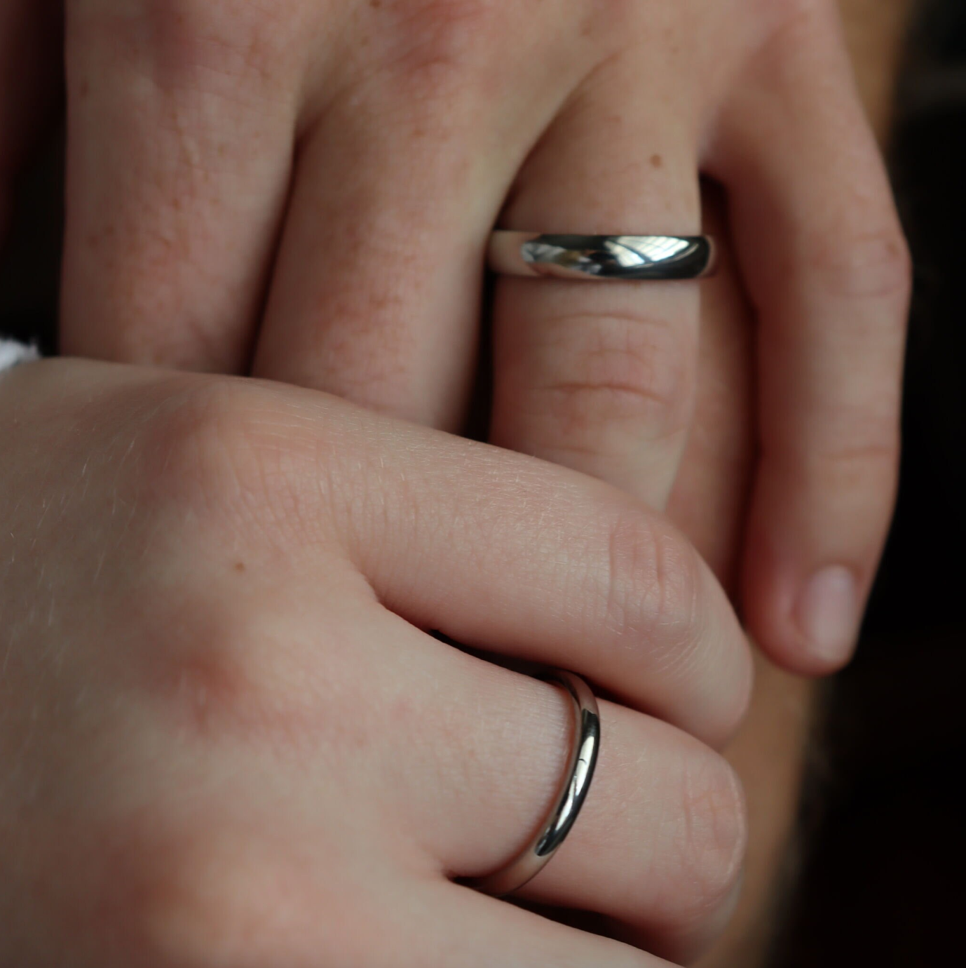 Highly Polished Rounded Stainless Steel Blank Ring 2mm - 6mm / CFR3029