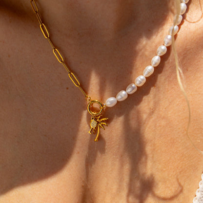 18K Gold PVD Stainless Steel Wine Glass Charm / PDL0281