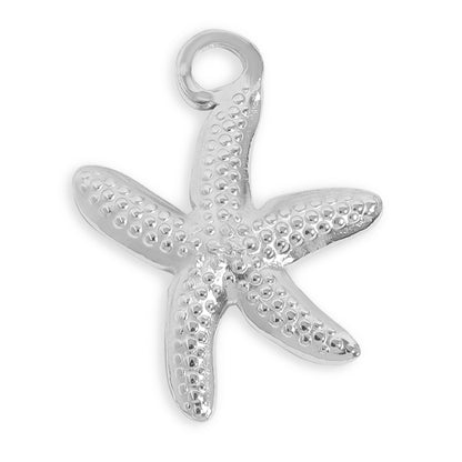 18K Gold PVD Stainless Steel Starfish Charm / PDL0185