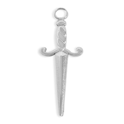 18K Gold PVD Stainless Steel Dagger Charm / PDL0199