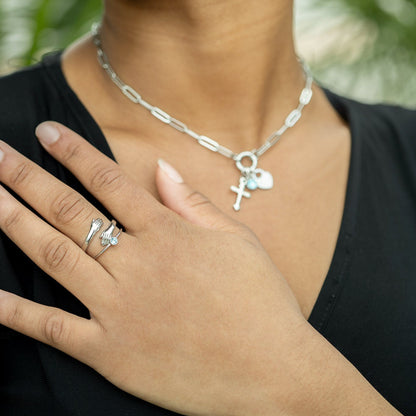 Stainless Steel Hug Ring / KSS0001