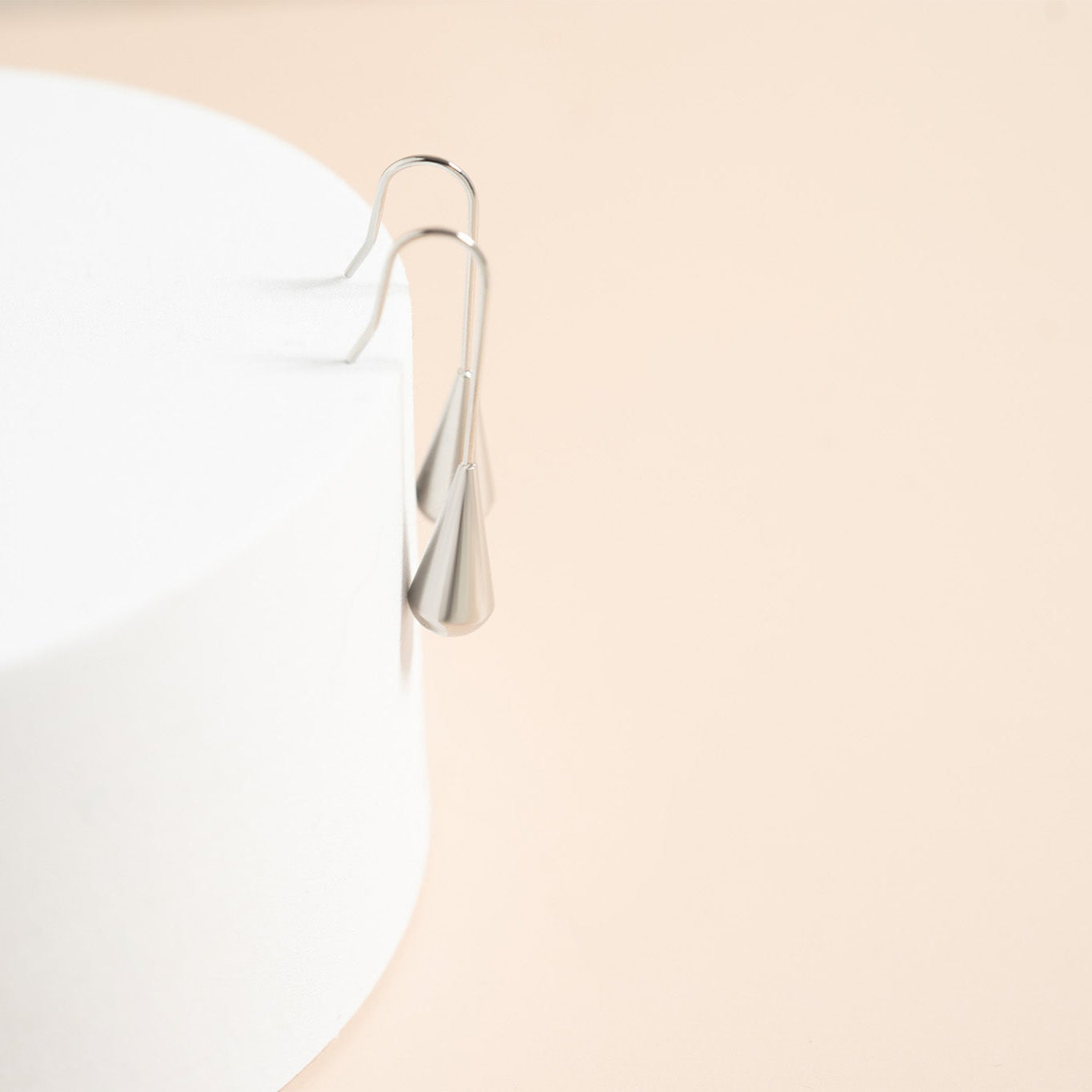 18K Gold PVD Stainless Steel Drop Earrings / ERJ0064