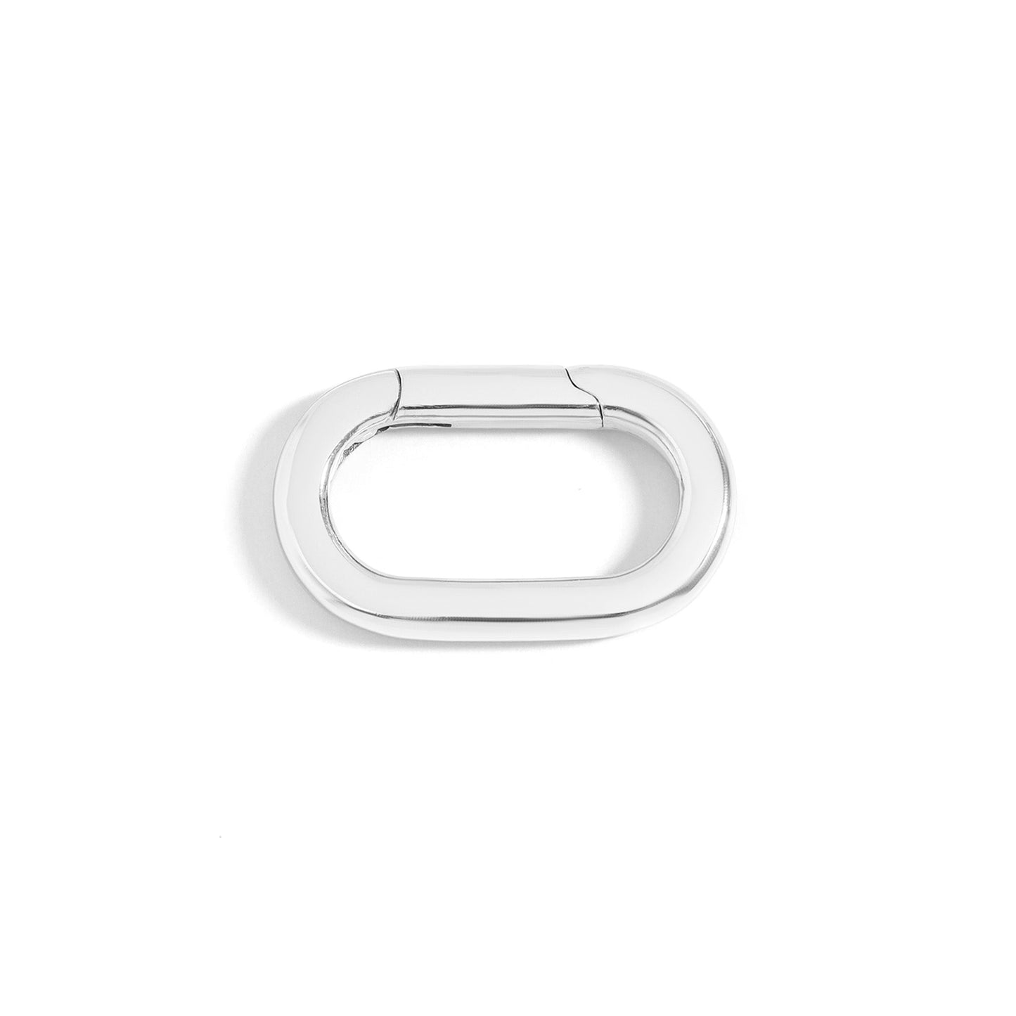 18K Gold PVD Stainless Steel Oval Carabiner / ENC0030