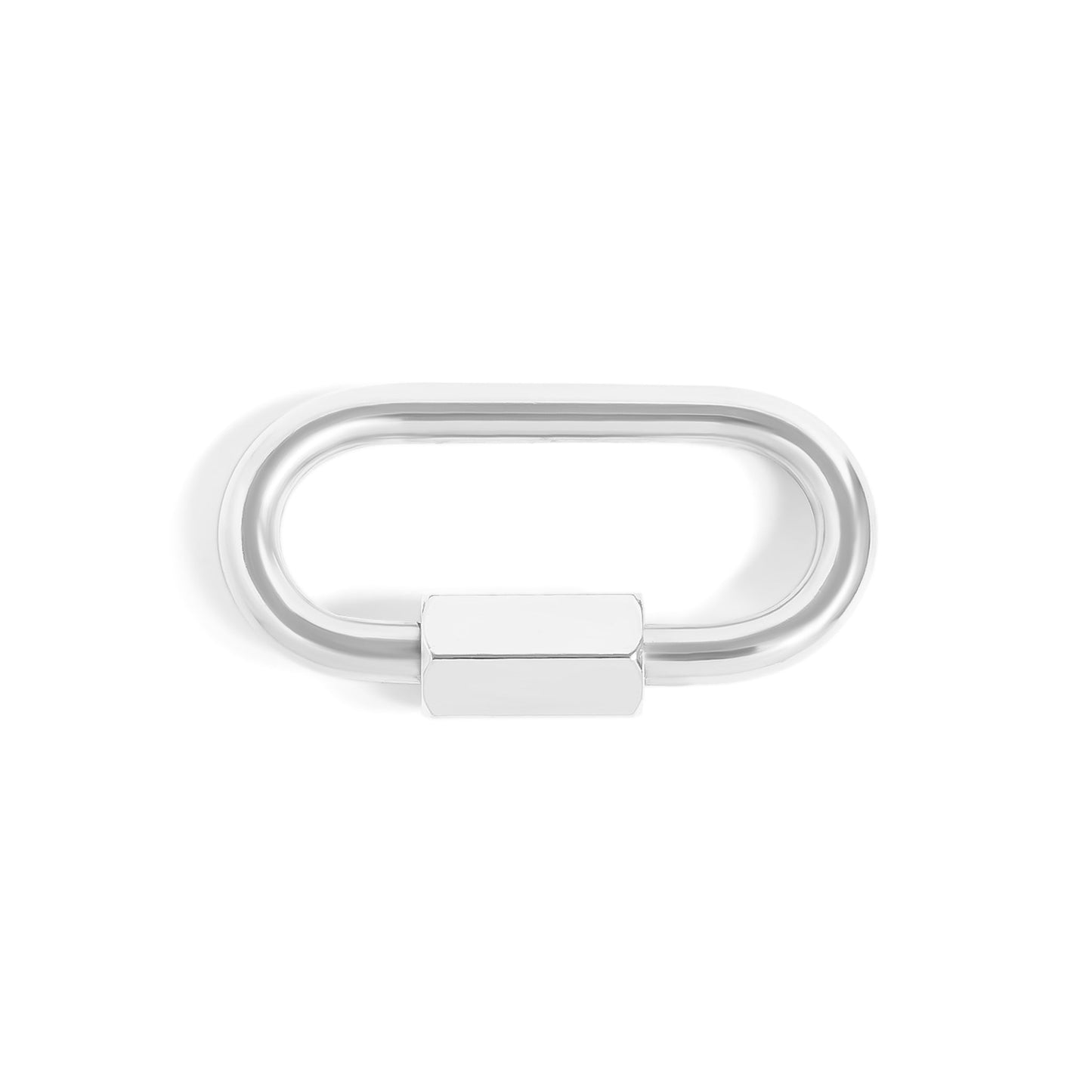 18K Gold PVD Stainless Steel Classic Carabiner / ENC0034