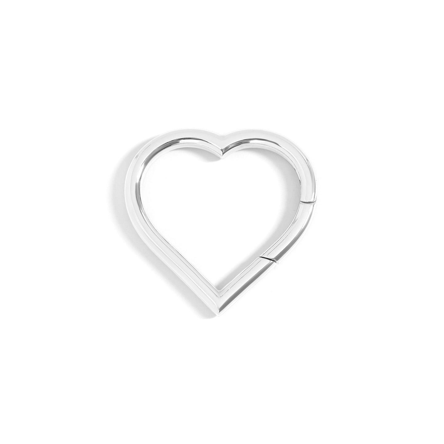 18K Gold PVD Stainless Steel Medium Heart Carabiner / ENC0040