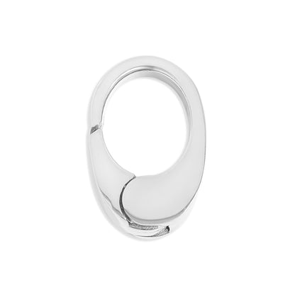 18K Gold PVD Stainless Steel Mini Oval Carabiner / ENC0050