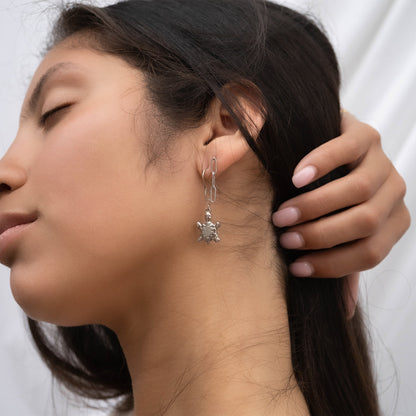 18K Gold PVD Stainless Steel Sea Turtle Charm / PDL0101