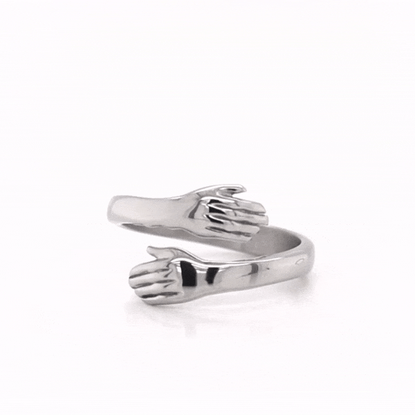 Stainless Steel Hug Ring / KSS0001