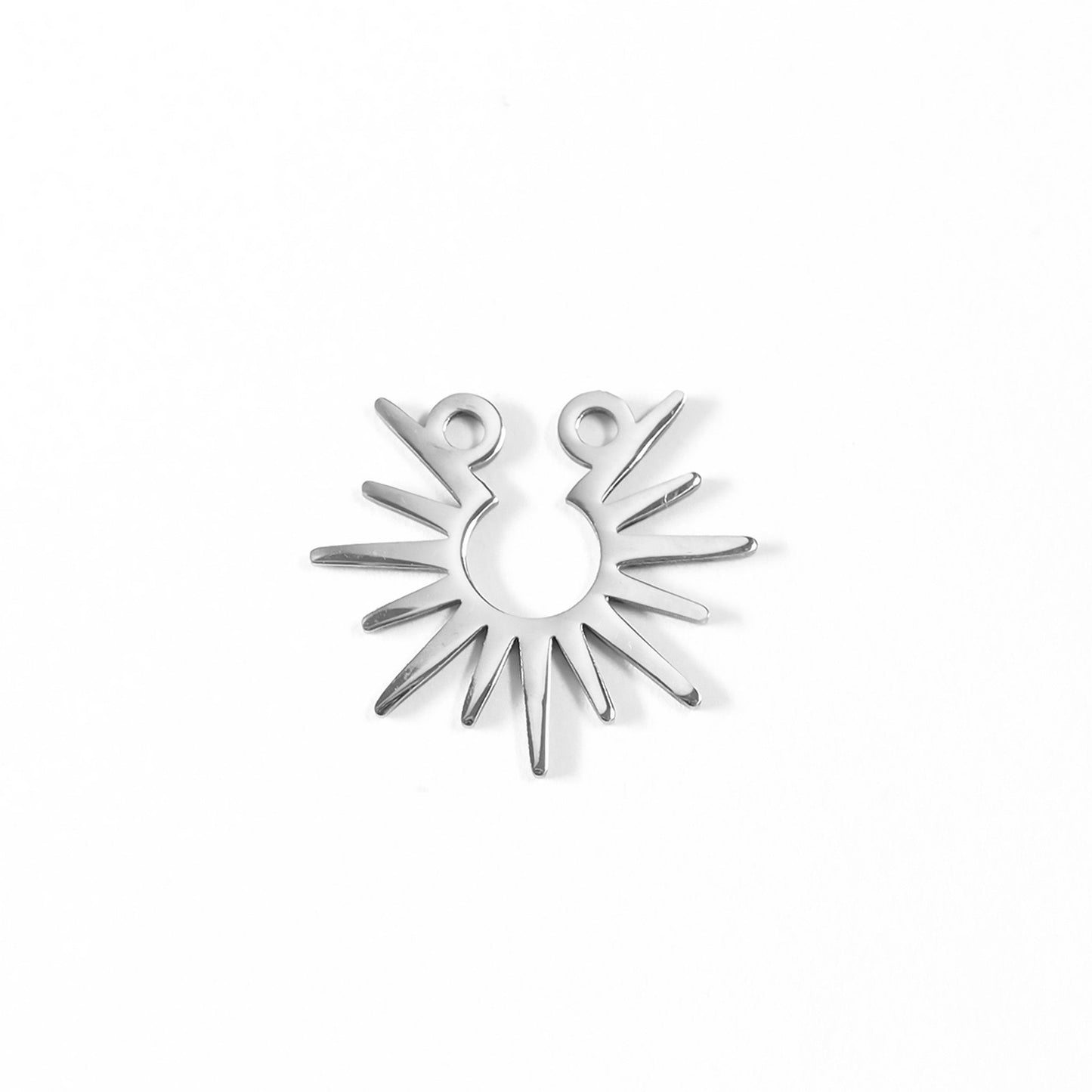 18K Gold PVD Stainless Steel Sun Charm / PDL0079