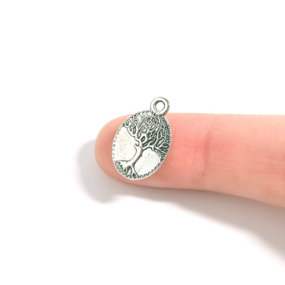 Oval Tree Charm / PDJ5017
