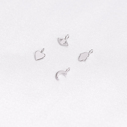 Permanent Jewelry .925 Sterling Silver Heart Charm / PMJ3004