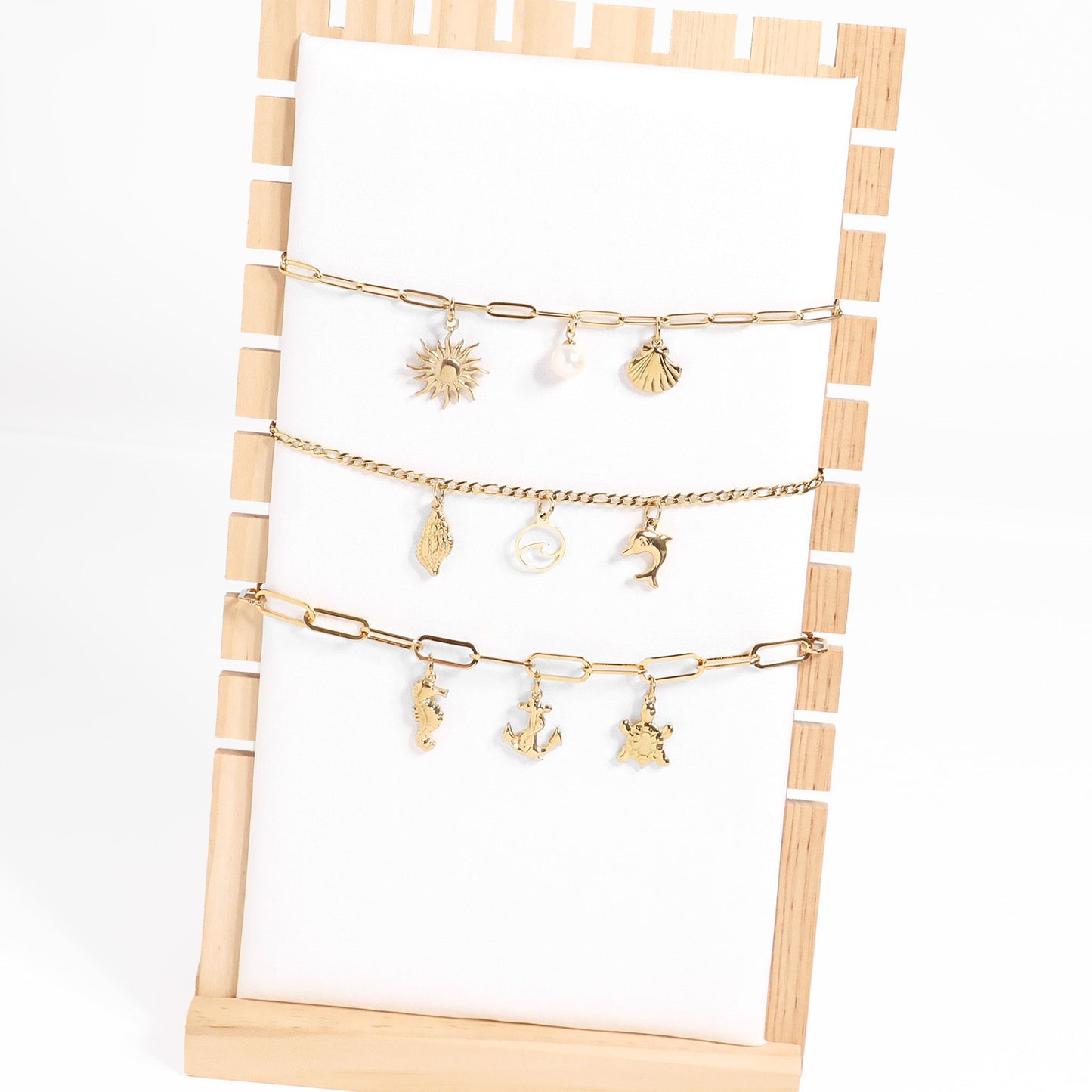 18K Gold PVD Stainless Steel Dolphin Charm / PDL0099