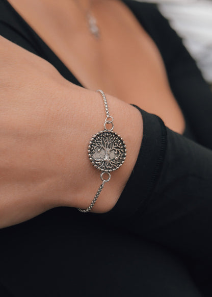 Round Tree of Life Charm / PDJ5028