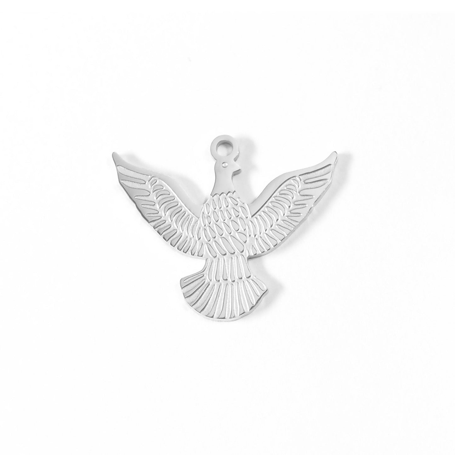 18K Gold PVD Stainless Steel Eagle Charm / PDL0001