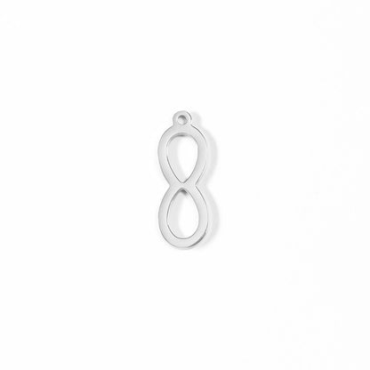 18K Gold PVD Stainless Steel Infinity Charm / PDL0008
