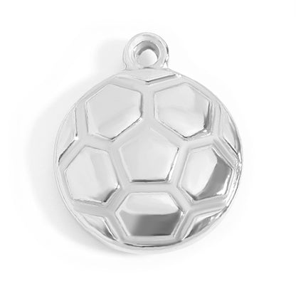 18K Gold PVD Stainless Steel Soccer Ball Charm / PDL0093