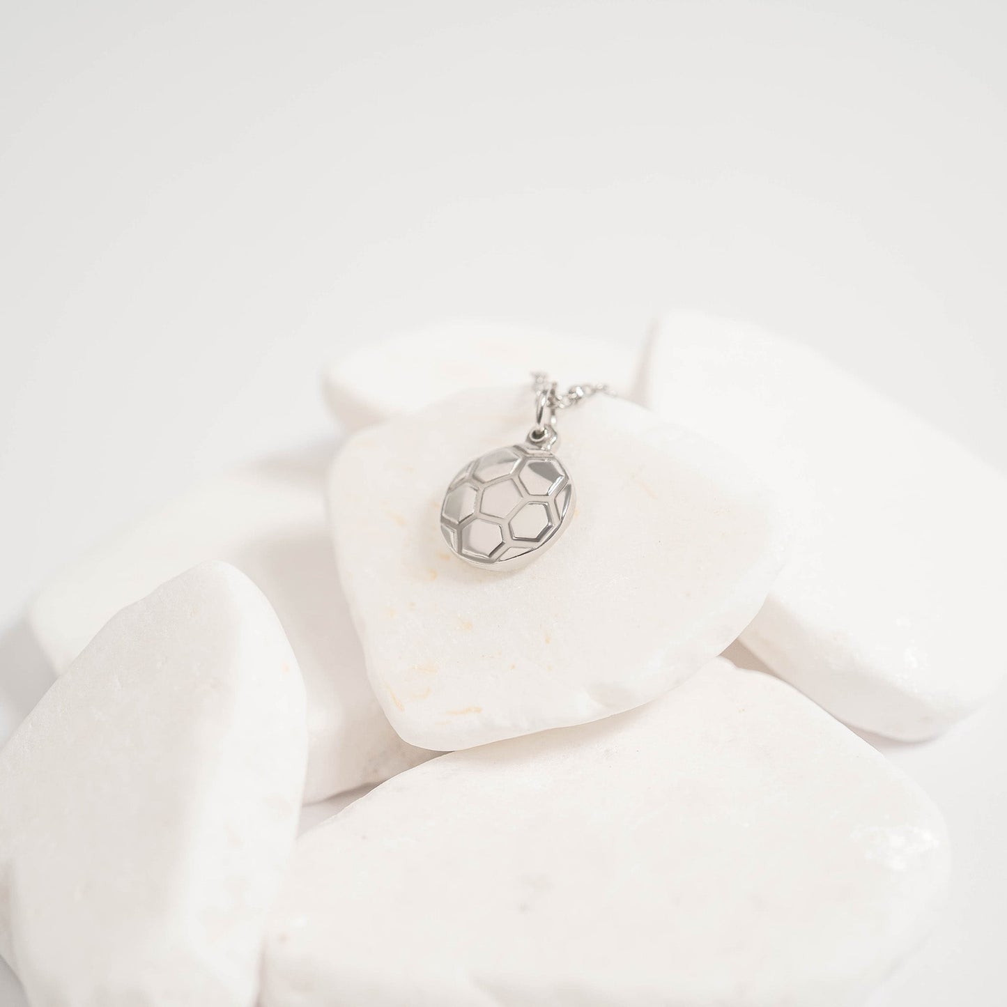 18K Gold PVD Stainless Steel Soccer Ball Charm / PDL0093