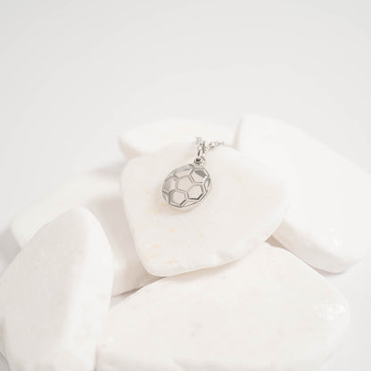 18K Gold PVD Stainless Steel Soccer Ball Charm / PDL0093