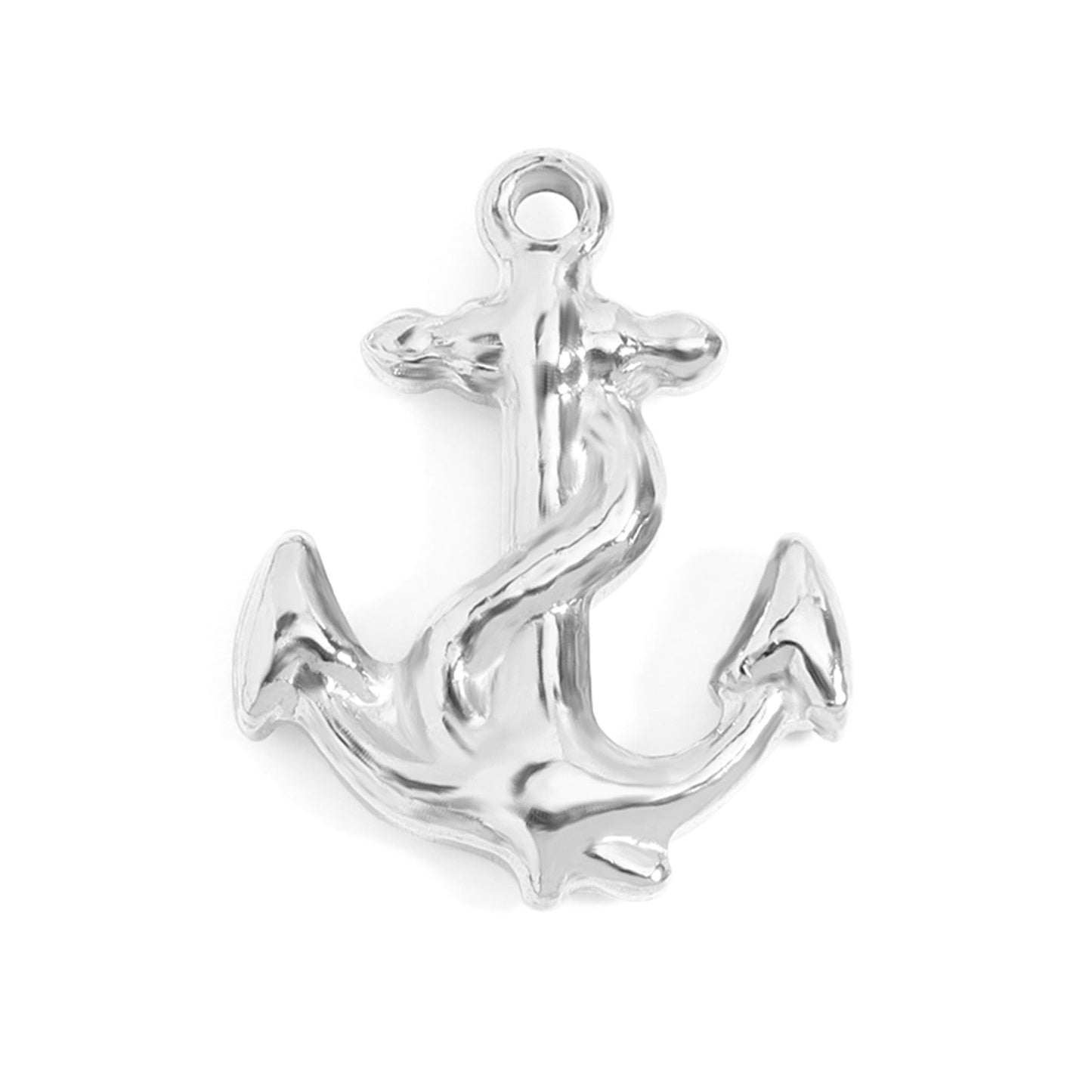 18K Gold PVD Stainless Steel Anchor Charm / PDL0100
