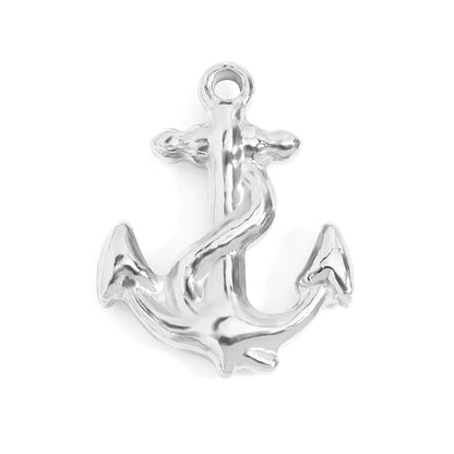 18K Gold PVD Stainless Steel Anchor Charm / PDL0100