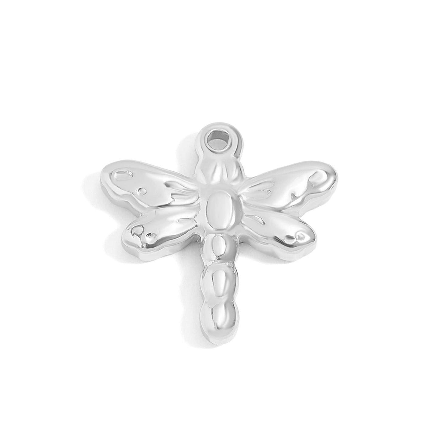 18K Gold PVD Stainless Steel Dragonfly Charm / PDL0103