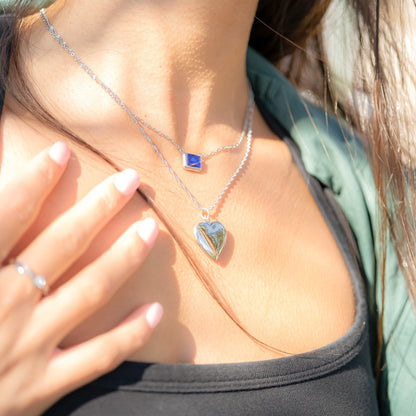 18K Gold PVD Stainless Steel Heart Locket / PDL0239