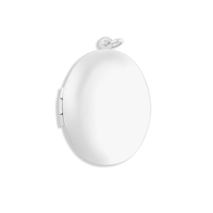 18K Gold PVD Stainless Steel Oval Locket / PDL0243