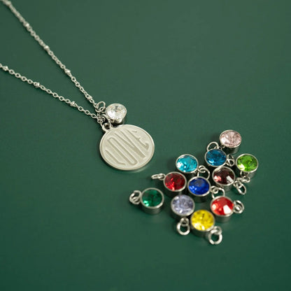 18K Gold PVD Stainless Steel Round Love Charm / PDL0254