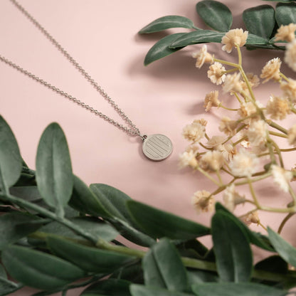 18K Gold PVD Stainless Steel Round Love Charm / PDL0254