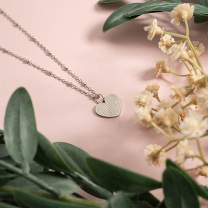 18K Gold PVD Stainless Steel Heart Amour Charm / PDL0256