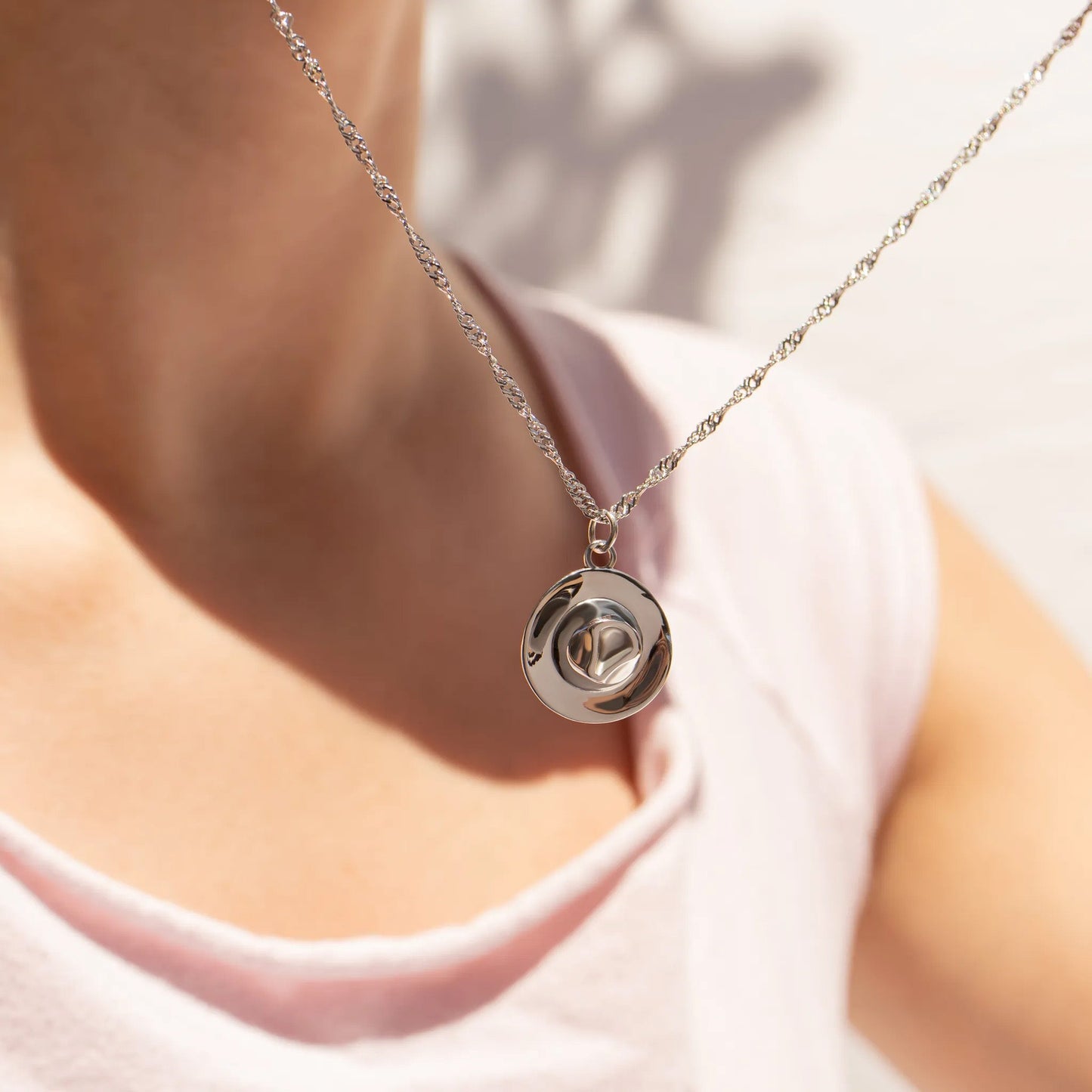 18K Gold PVD Stainless Steel Cowboy Hat Charm / PDL0273