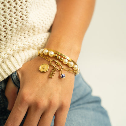 18K Gold PVD Stainless Steel Butterfly Pendant / PDL0297