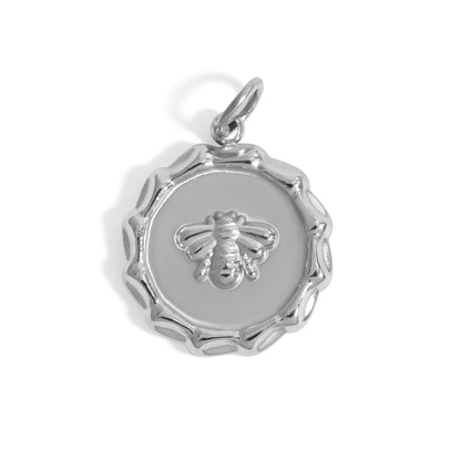 18K Gold PVD Stainless Steel Bee Pendant / PDL0295