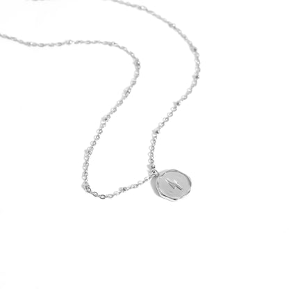 18K Gold PVD Stainless Steel Lightning Bolt Pendant / PDL0301