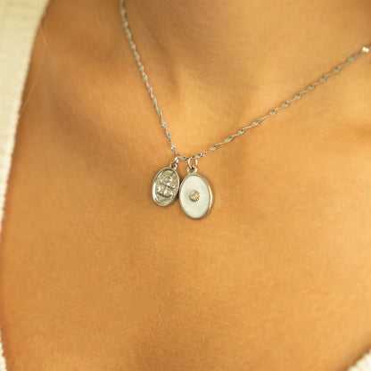 18K Gold PVD Stainless Steel Anchor Pendant / PDL0302