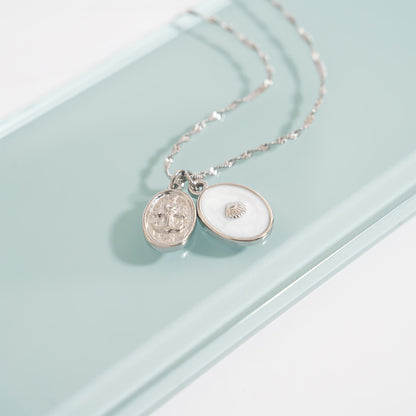 18K Gold PVD Stainless Steel Anchor Pendant / PDL0302