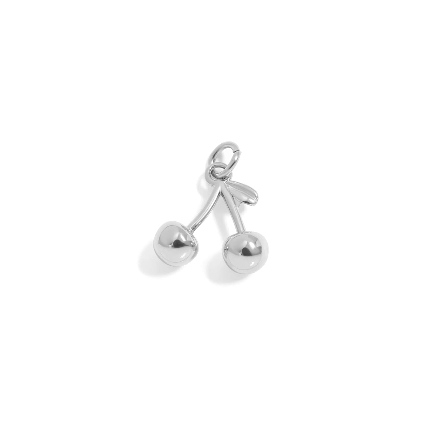 18K Gold PVD Stainless Steel Cherry Charm / PDL0304
