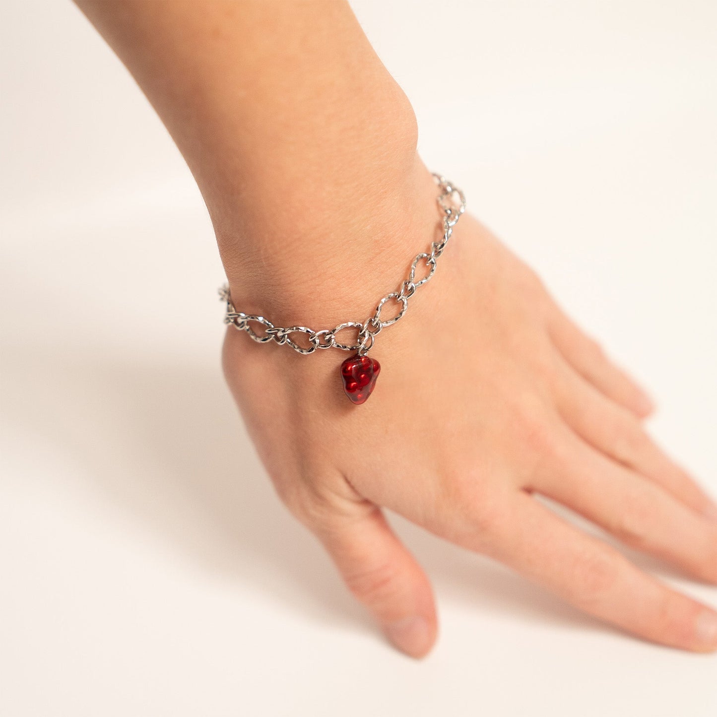 18K Gold Stainless Steel Raspberry Charm / PDL0342