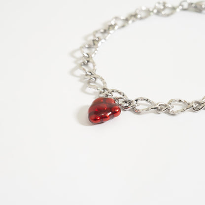 18K Gold Stainless Steel Raspberry Charm / PDL0342