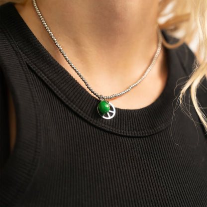 18K Gold Stainless Steel Lime Charm /