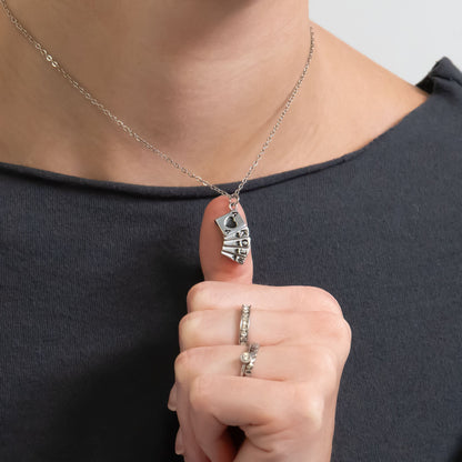 18K Gold PVD Stainless Steel Playing Cards Charm / PDL0347