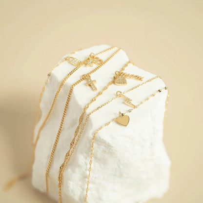 Permanent Jewelry 14K Solid Gold Heart Charm / PMJ1002